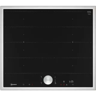 Neff T66STY4L0 N 90, Autarkes Kochfeld (schwarz/edelstahl, 60 cm)
