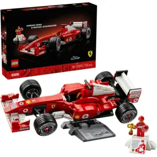 LEGO 11375 Icons Ferrari F2004 und Michael Schumacher, Konstruktionsspielzeug