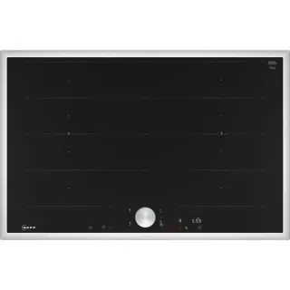 Neff T68STY4L0 N 90, Autarkes Kochfeld (schwarz/edelstahl, 80 cm)