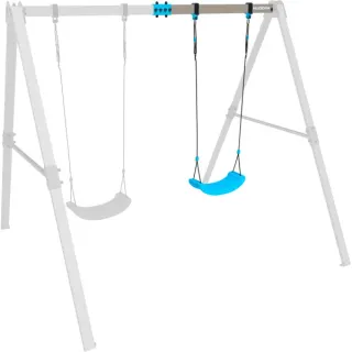 HUDORA Schaukel Vario - Ergänzungsmodul Schaukelsitz (türkis/beige)
