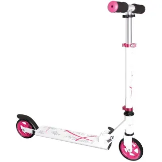 Muuwmi Aluminium Scooter 125 mm (weiß/pink)