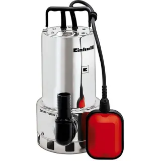EINHELL Schmutzwasserpumpe GC-DP 1020 N, Tauch- / Druckpumpe (edelstahl, 1.000 Watt)