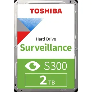 Toshiba S300 2 TB, Festplatte (SATA 6Gb/s, 3,5")