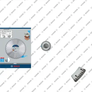 Bosch Professional PRO Multi Material Diamant-Trennscheibe, Ø 450mm (Bohrung 25,4mm)
