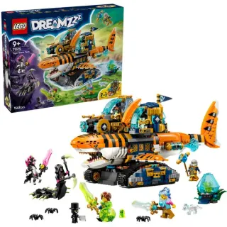 LEGO 71515 DREAMZzz Tigerhai-Fahrzeug, Konstruktionsspielzeug