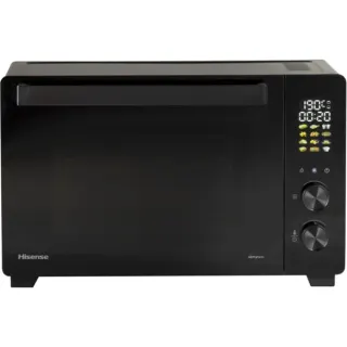 Hisense Miniofen HOM30AF , Mini-Backofen (schwarz, 1.800 Watt, 30 Liter)