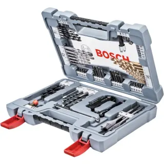 Bosch Heimwerken & Garten Premium X-Line Bohrer- /Schrauber-Set, 76-teilig, Bohrer- & Bit-Satz (grün)