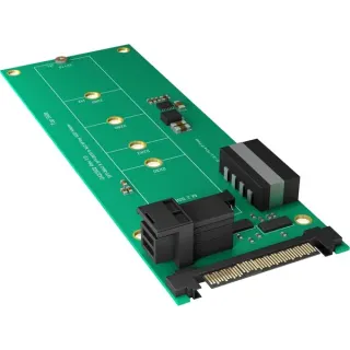 ICY BOX IB-M2B02 Konverter Platine, Serial ATA-Controller (grün)