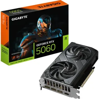 GIGABYTE GeForce RTX 5060 WINDFORCE MAX OC 8G, Grafikkarte (DLSS 5, 3x DisplayPort, 1x HDMI 2.1)