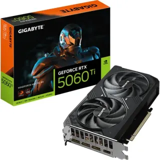 GIGABYTE GeForce RTX 5060 Ti WINDFORCE MAX OC 8G, Grafikkarte (DLSS 5, 3x DisplayPort, 1x HDMI 2.1)