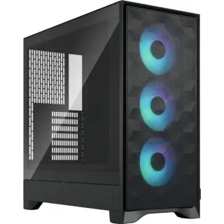 Fractal Design Pop 2 Air Black TG RGB, Tower-Gehäuse (schwarz, Tempered Glass)