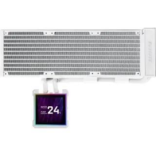 Lian Li HydroShift II LCD-S 360N, Wasserkühlung (weiß)