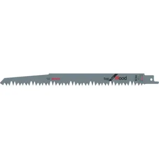 Bosch Professional Säbelsägeblatt S 1531 L Top for Wood, 100 Stück (Länge 240mm)