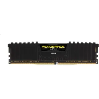 Corsair DIMM 8 GB DDR4-3200 , Arbeitsspeicher (schwarz, CMK8GX4M1E3200C16, Vengeance LPX, INTEL XMP)