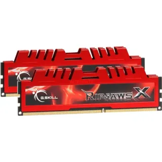 G.Skill DIMM 8 GB DDR3-1600 (2x 4 GB) Dual-Kit, Arbeitsspeicher (F3-12800CL9D-8GBXL, RipjawsX, Lite Retail)