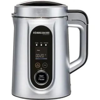 Rommelsbacher Suppen und Veggie Drink Maker SVD 1400 Vera (edelstahl/schwarz, 1.400 Watt, 1,3 Liter)