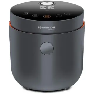 Rommelsbacher Multi-Reiskocher MRK 500 Risa (graphit, 500 Watt, 2 Liter)