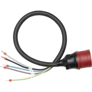 Anker SOLIX CEE-16A Drehstromstecker (rot, 5-polig, für 11kW Anker SOLIX V1)