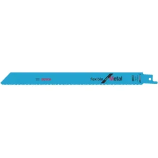 Bosch Professional Säbelsägeblatt S 1122 BF Flexible for Metal, 25 Stück (Länge 225mm)