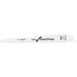 Bosch Professional PRO Multi Material Demolition Säbelsägeblatt S 611 DF, 100 Stück (Länge 150mm)