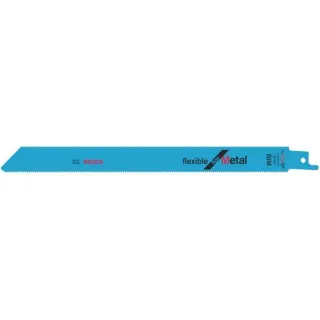 Bosch Professional Säbelsägeblatt S 1122 EF Flexible for Metal, 25 Stück (Länge 200mm)