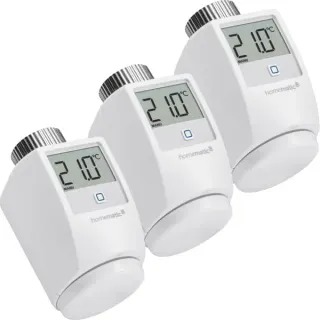 Homematic IP Smart Home Heizkörperthermostat (HmIP-eTRV-2), Heizungsthermostat (3er Set)