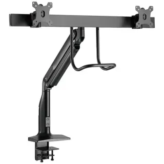 HAGOR Gasliftarm Dual, Monitorhalterung (schwarz)