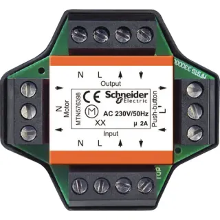 Merten Steuerrelais 6 Ampere, Wechselstrom 250 Volt, Typ 576398, Unterputzmontage (Retail)
