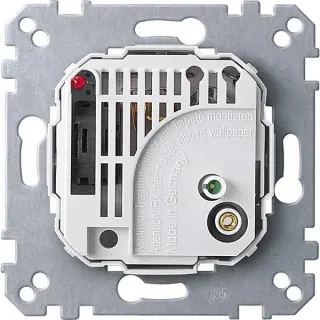 Merten Raumtemperaturregler-Einsatz mit thermischer Rückführung, 230 Volt Wechselstrom, 10 Ampere, Thermostat (Retail)