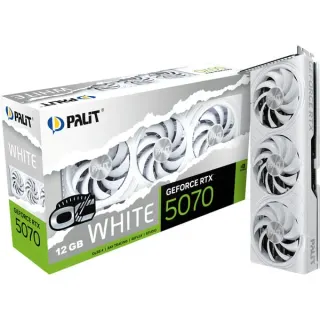 Palit GeForce RTX 5070 OC WHITE, Grafikkarte (DLSS 5, 3x DisplayPort, 1x HDMI 2.1)