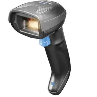 Datalogic Gryphon GM4500, Barcode-Scanner (schwarz, inkl. USB-Kabel, Lade-/Übertragungsstation, Akku)