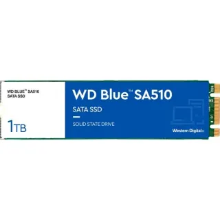 WD Blue SA510 1 TB, SSD (blau/weiß, SATA 6 Gb/s, M.2 2280)