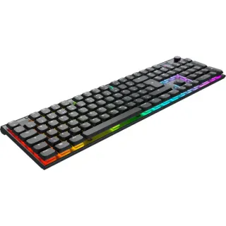 CHERRY XTRFY MX 10.1 Wireless, Gaming-Tastatur (schwarz, DE-Layout, Cherry MX Low Profile 2.0 Red)
