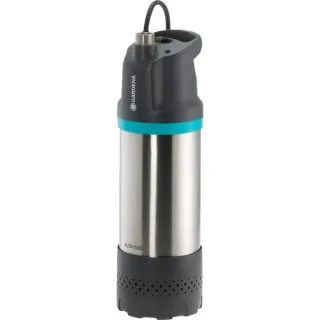 GARDENA Tauch- / Druckpumpe 5900/4 inox automatic (schwarz/edelstahl, 900 Watt)