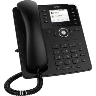 snom D735, VoIP-Telefon (schwarz)
