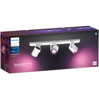 Philips HUE White & Color Ambiance Argenta 3er-Spot, LED-Leuchte (weiß)