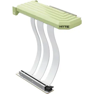 HYTE PCIe 5.0 Hyper Riser, Verlängerungskabel (grün/weiß, 20cm)