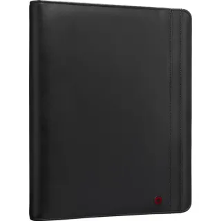 Wenger Venture , Tasche (schwarz, Schreibmappe mit Reissverschluss)