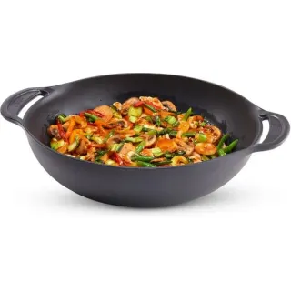 Weber CRAFTED Wok & Dampfgarer 7607 (schwarz/edelstahl)