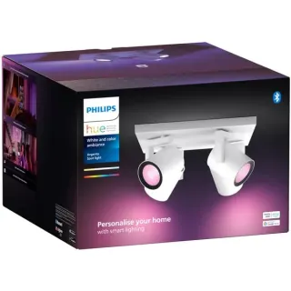 Philips HUE White & Color Ambiance Argenta 4er-Spot, LED-Leuchte (weiß)