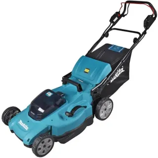 Makita Akku-Rasenmäher DLM539Z, 36Volt (2x18Volt) (blau/schwarz, ohne Akku und Ladegerät, mit Radantrieb)