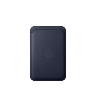 Apple Feingewebe Wallet mit MagSafe, Handyhülle (dunkelblau, iPhone)