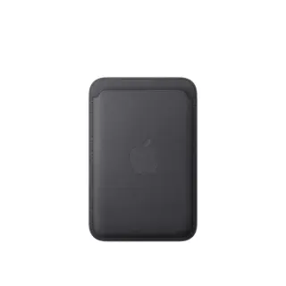 Apple Feingewebe Wallet mit MagSafe, Handyhülle (schwarz, iPhone)