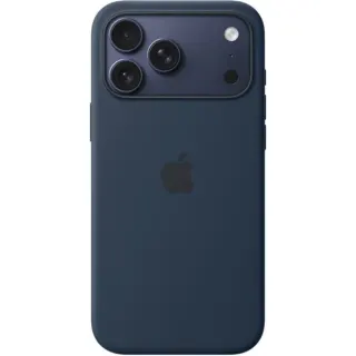 Apple Silikon Case mit MagSafe, Handyhülle (dunkelblau, iPhone 17 Pro Max)