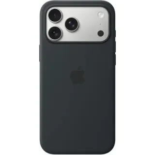 Apple Silikon Case mit MagSafe , Handyhülle (schwarz, iPhone 17 Pro Max)
