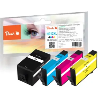 Peach Tinte Spar Pack PI300-977 (kompatibel zu HP 912XL (3YP34AE))