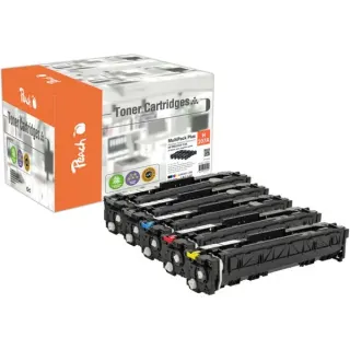 Peach Toner Spar Pack Plus PT1160 (kompatibel zu HP 207A)
