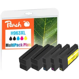 Peach Tinte Spar Pack Plus PI300-1006 (kompatibel zu HP 963XL)