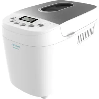 Cecotec Brotbackautomat Bread&Co 1500 PerfectCook (weiß, 850 Watt, für Brote bis 1,5kg)