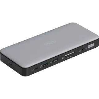 Digitus 11 Port USB-C Dockingstation (grau/schwarz)